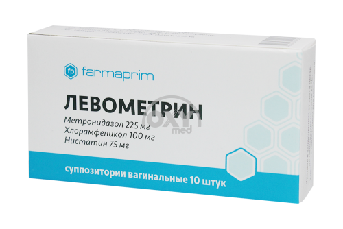 product-Levometrin № 10 vaginal shamlar