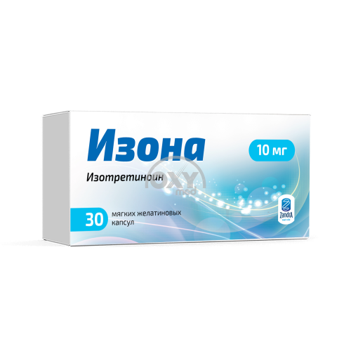 product-Izona, 10 mg, kapsulalar № 30