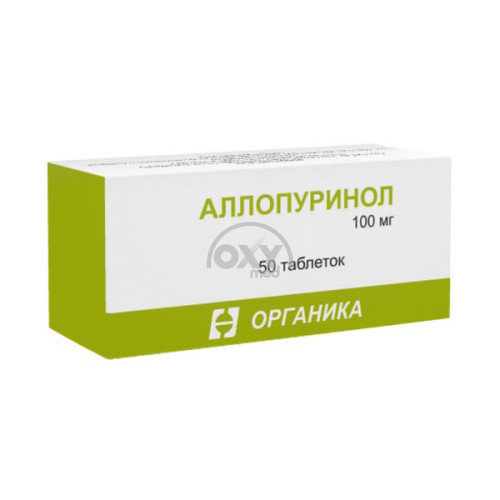product-Аллопуринол, 100 мг, таб. №50