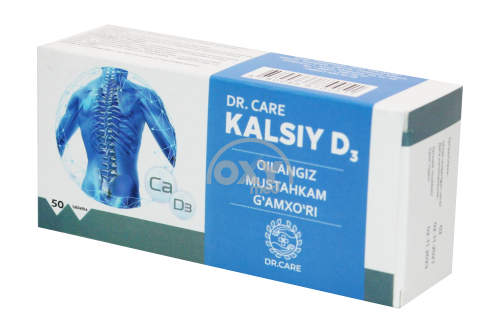 product-Kaltsiy D3 Dr.Care No 50 tabletkalari