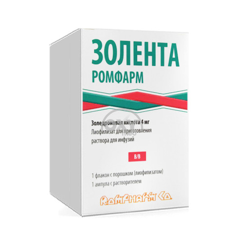 product-Золента Ромфарм 4мг №1 лиоф. д/приг.р-ра д/инфузий