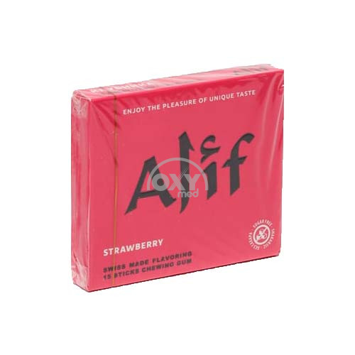 product-Alif Strawberry жевательная резинка