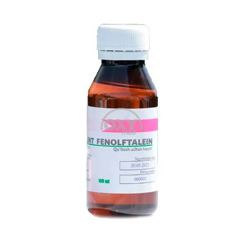 product-Реагент Фенолфталеин, 1%, 100 мл, флак.