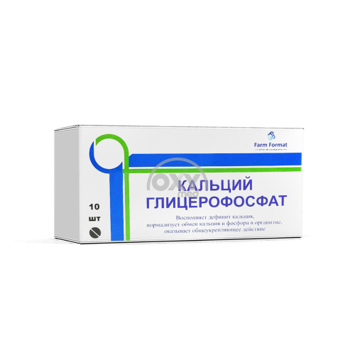 product-Kaltsiy glitserofosfat, 200 mg, planshetlar № 10