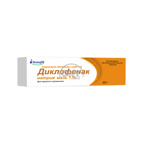 product-Diklofenak natriy, 1%, 25 g, malham