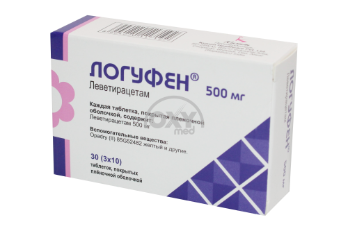 product-Логуфен 500 мг №30 таблетки