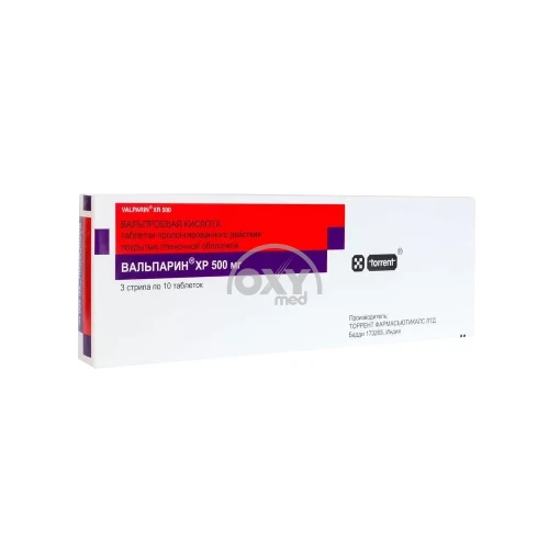 product-Вальпарин ХР, 500 мг, таб. №30