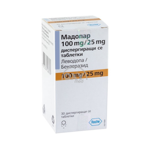 product-Мадопар, 100 мг/25 мг, таб. №30