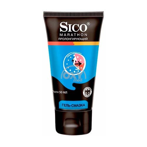 product-Jel moylash vositasi Sico, Marathon (Prolonging), 50 ml