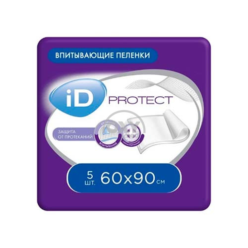 product-Пеленки впитывающие ID Protect, 60 х 90 см, №5