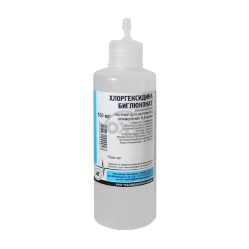 product-Хлоргексидина биглюконат, 0,5 мг/мл, 100 мл, флак.