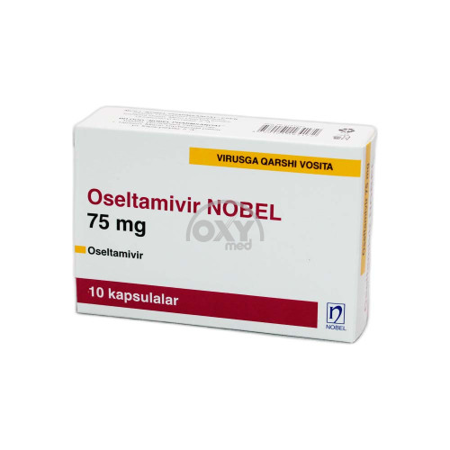 Осельтамивир NOBEL 75мг №10 капс. от Nobel-Pharmsanoat, ИП ООО - купить ...
