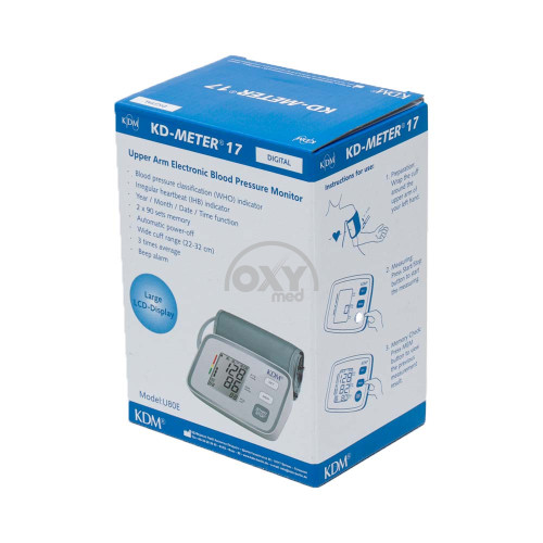 product-Raqamli tonometr KD-METER 17 modeli U80E