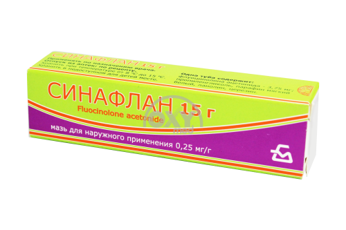 Синафлана мазь 0,025% 15 от БОРИСОВСКИЙ ЗМП -  в Ташкенте .