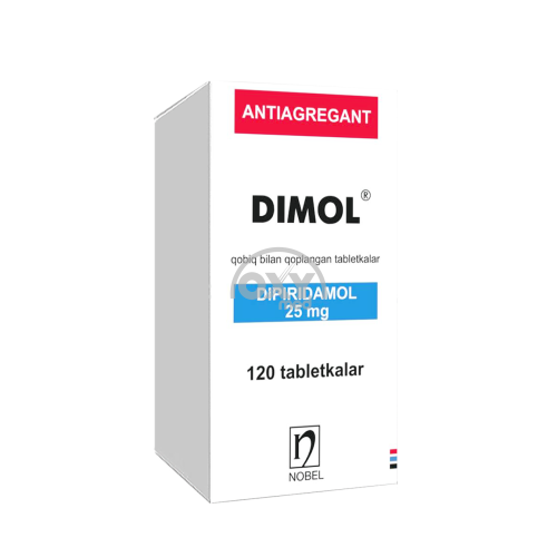 product-Dimol 25 № 120 tabletkalari