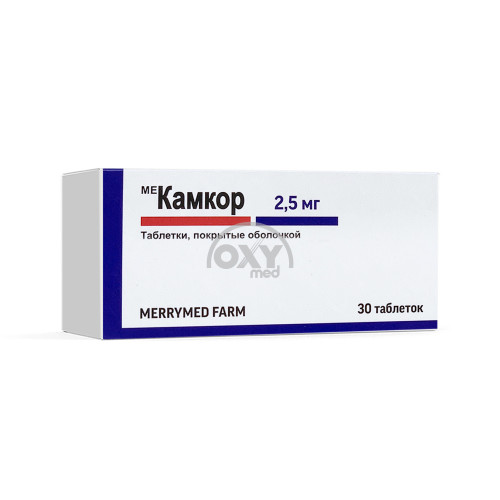 product-Mecamcor, 2,5 mg, N30 tabletkalari