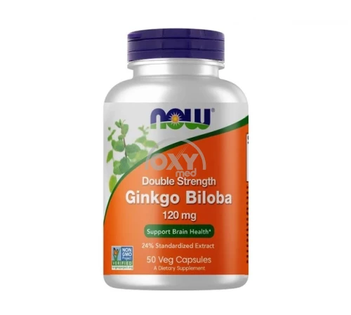 product-Гинкго билоба NOW, 120 мг, капс. №50