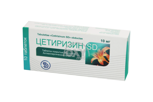 product-Цетиризин SD 10 мг №10 табл.