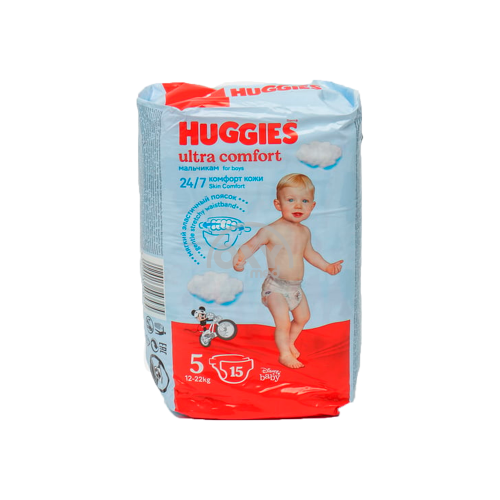 product-Подгузники Huggies Ultra Comfort размер #5 №15 для мальчиков