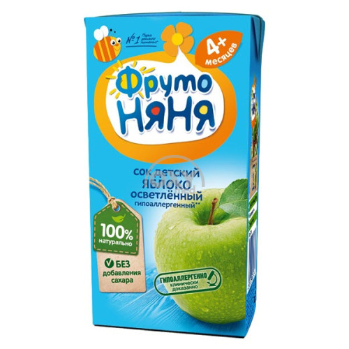 product-Сок "Фруто-Няня" яблоко 200 мл