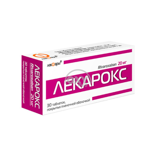 product-Лекарокс, 20 мг, таблетки №30