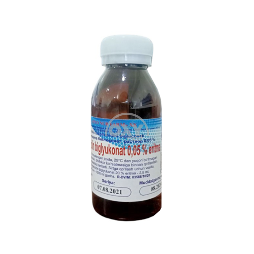 product-Хлоргексидина биглюконат 0,05% 100мл раствор