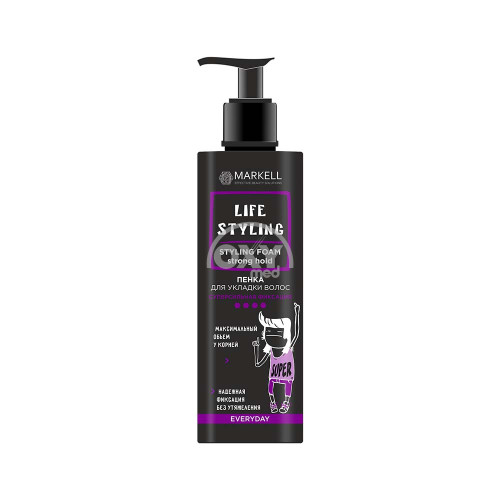 product-Soch turmaklash uchun ko'pik MARKELL super kuchli tuzatish. 195 ml