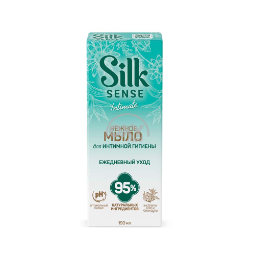 product-Мыло для интимной гигиены Silk Sense алоэ и календула 190 мл