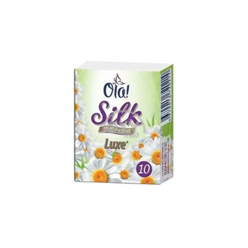product-Платочки бумаж. "OLA" Silk Sense Ромашка №10