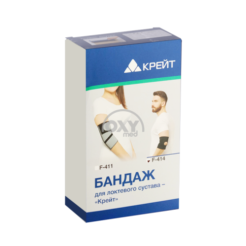 product-Бандаж для локтевого сустава F-414 №4 Крейт черный