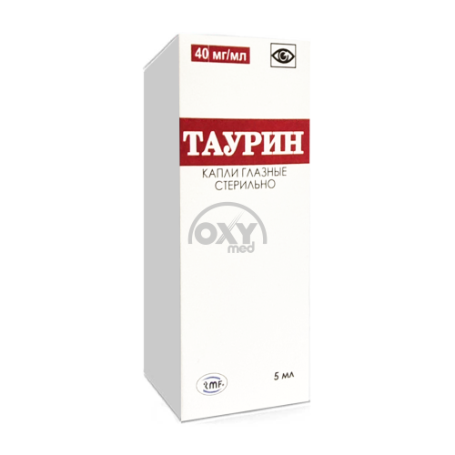 product-Taurin, 40 mg/ml, 5 ml, ko'z tomchilari