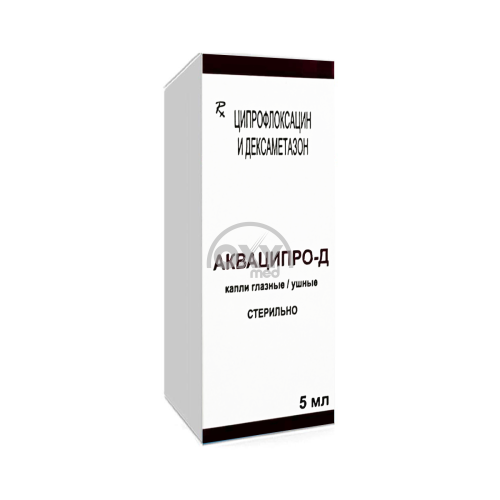 product-АКВАЦИПРО-Д КАПЛИ ГЛАЗНЫЕ/УШНЫЕ 5 МЛ