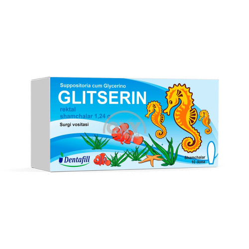 product-Glitserin 1,24 g rektal shamlar № 10
