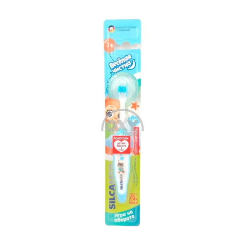 product-Зубная щетка детская "Silcamed" мягкая 3+лет