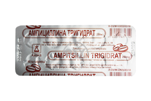 product-Ampitsillin t/g 0,25 No 10 tabletka