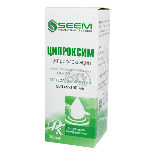 product-Siproksim infuzion eritmasi 200 mg/100 ml 100 ml