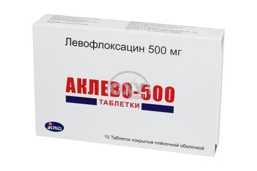 product-Аклево-500 500мг №10 таблетки  