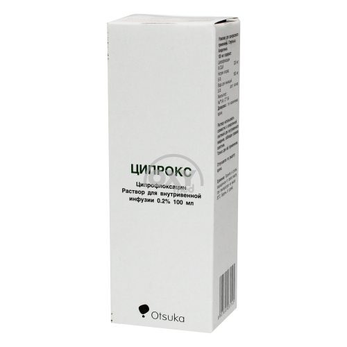 product-Ципрокс 200мг/100мл раствор  д/инфузий