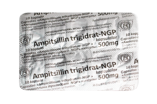 product-Ампициллина тригидрат-NGP 500мг №10 капс.