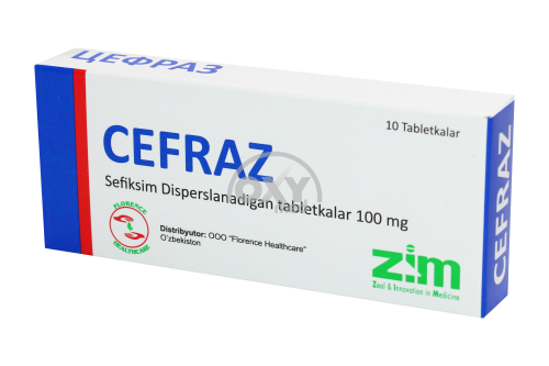 product-Cefraz 100 mg № 10 tabletkalari