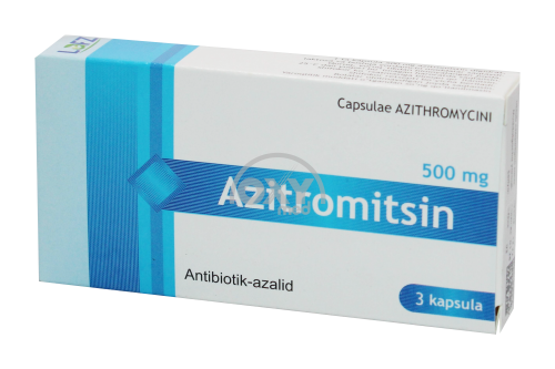 product-Азитромицин 500мг №3 капс.