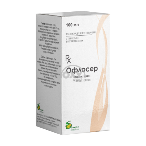 product-Офлосер 200 мг/100 мл 100 мл раствор для инъекций