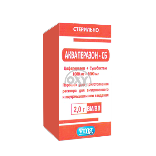 product-Акваперазон-сб, 1000 мг/1000 мг, флакон №1