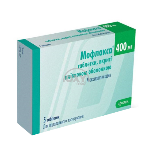 product-Мофлакса, 400 мг, таблетки №5