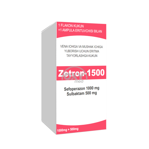 product-Зетрон-1500, 1000/500 мг, флак. №1