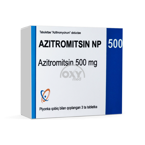 product-Азитромицин NP, 500 мг, таб. №3