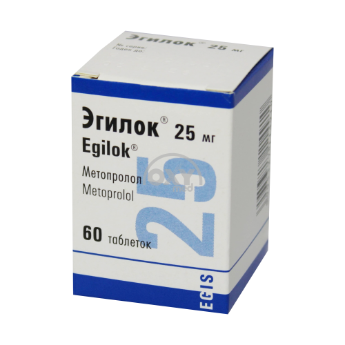 product-Эгилок 25 мг №60