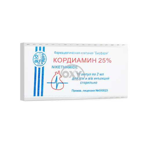 product-Кордиамин 25% 2мл №10