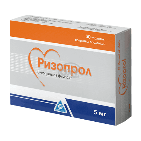 product-Ризопрол 5 мг №30