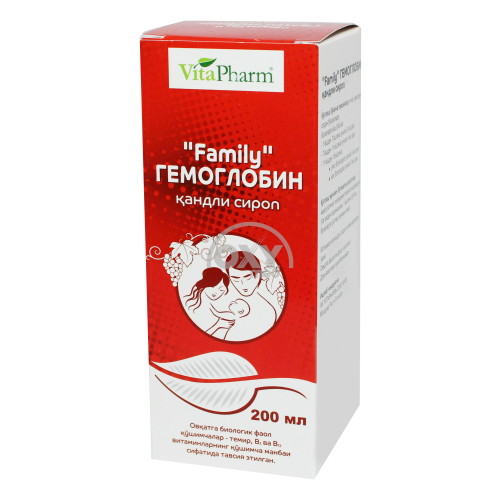 product-Гемоглобин Family 200мл  сироп с сахаром